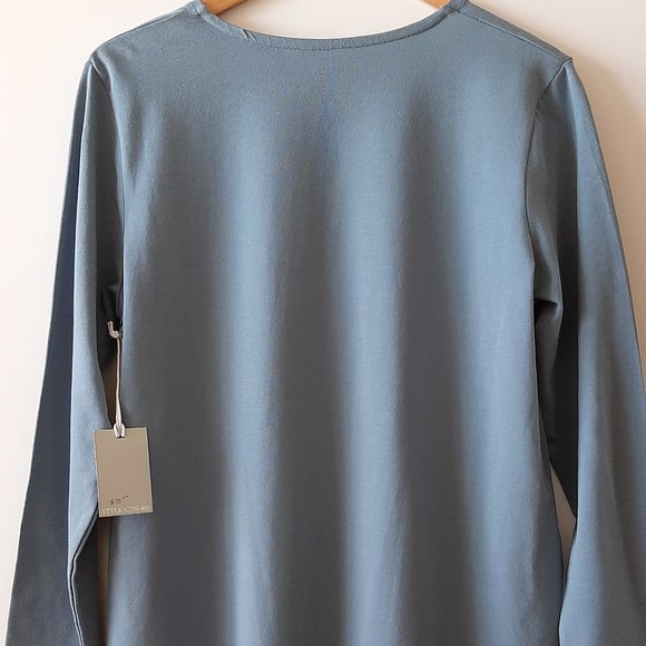 DKR Jersey Ruched Popover - Blue - Size Medium - Picture 5 of 5